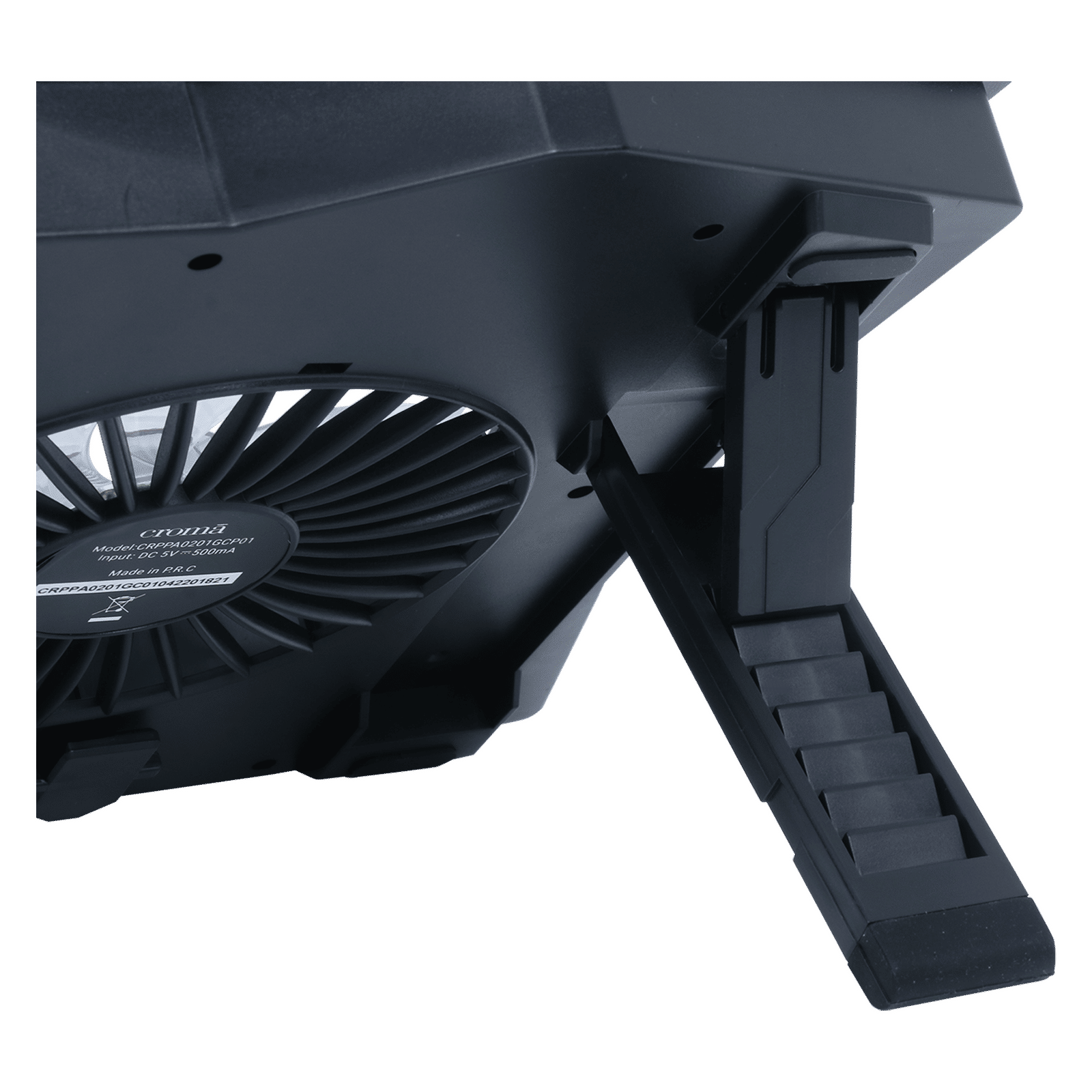 Buy Croma Cooling Pad for Laptops upto 18 Inch (RGB LED, DCXAA4, Black